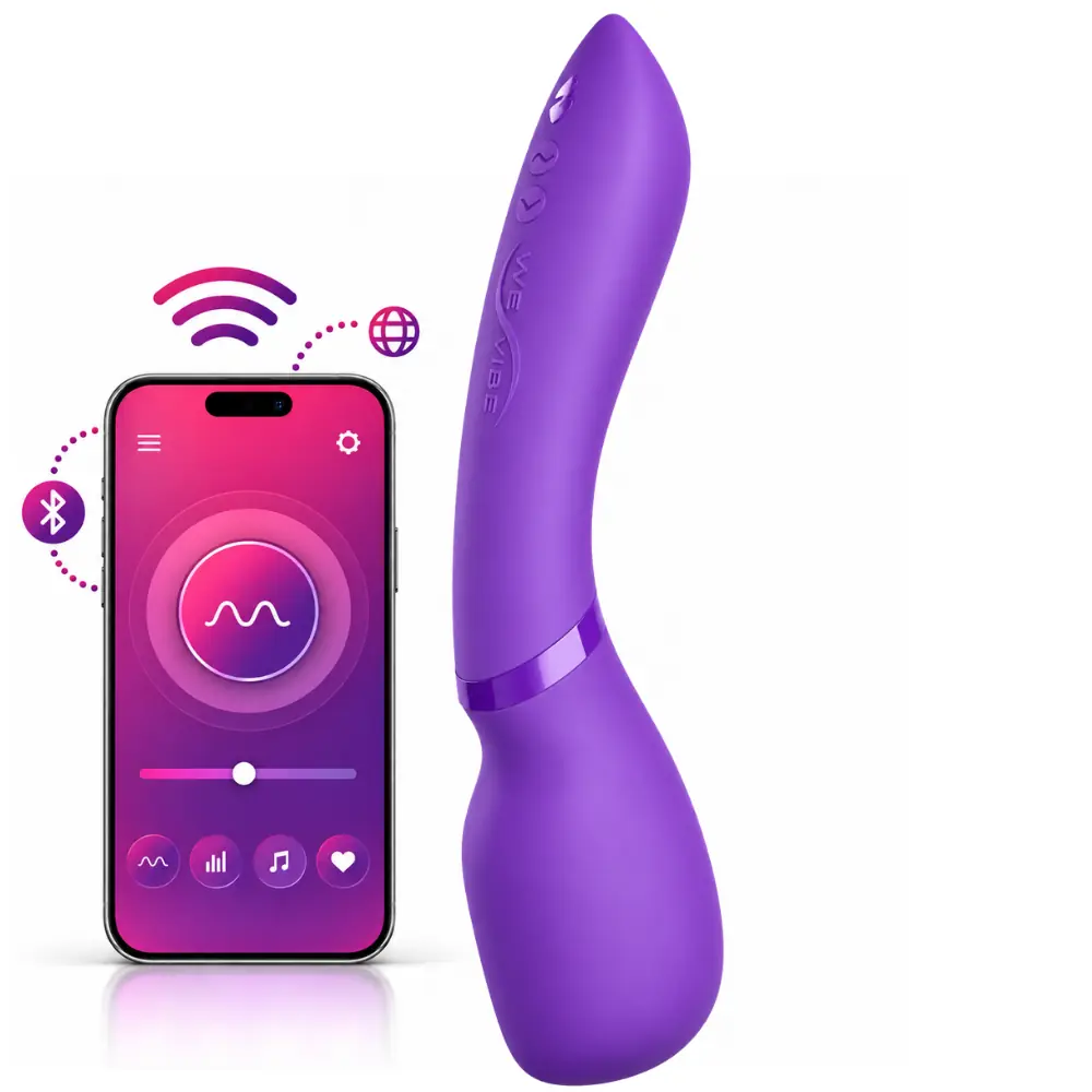 We-Vibe Wand 2 Massager Wand Telefon Uyumlu Masaj Aleti