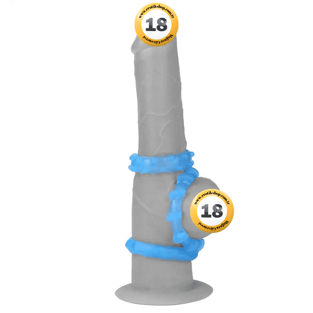 Lovetoy Lumino Play Fosforlu 3 Farklı Boyda Esnek Penis Halkası