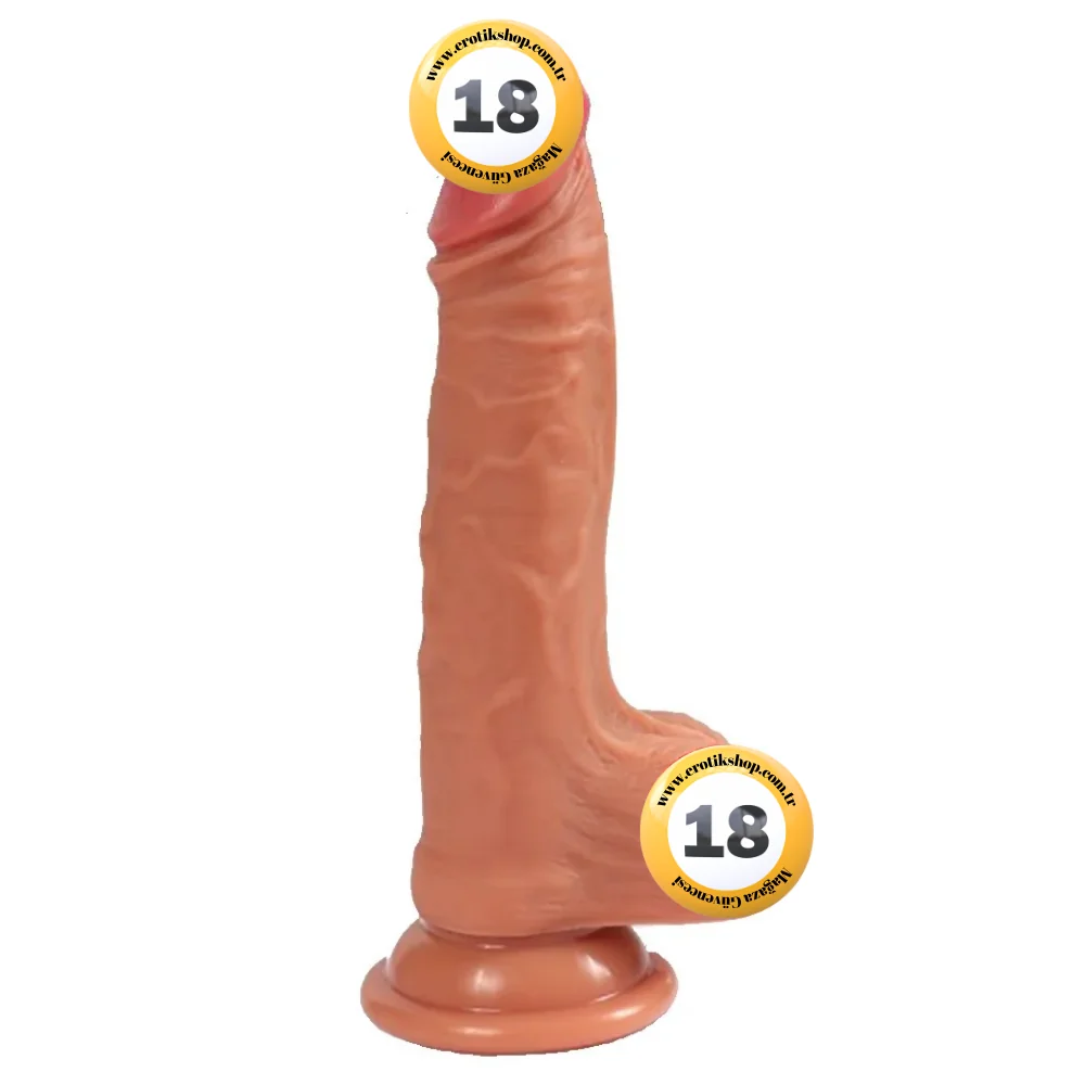 Shequ Dildo Series Diego Natural Doku 19 Cm Realistik Penis