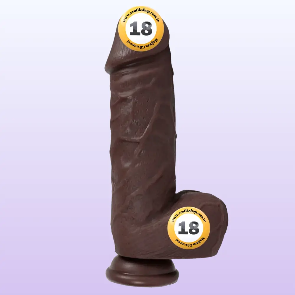 Xise Dildo Series X-Men Flexible Kalın Realistik Penis XS-WBC10011-Brown