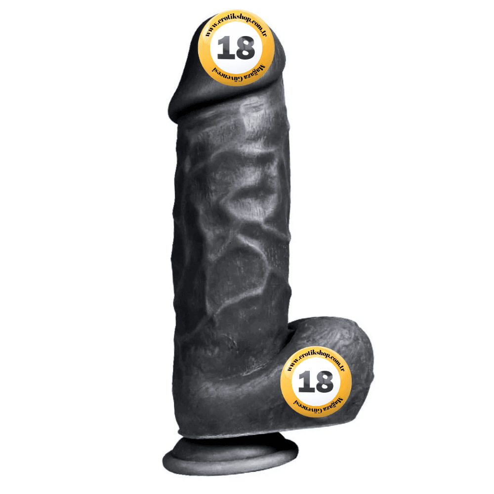 Xise Dildo Series X-Men Flexible Kalın Realistik Penis XS-WBC10011-Black