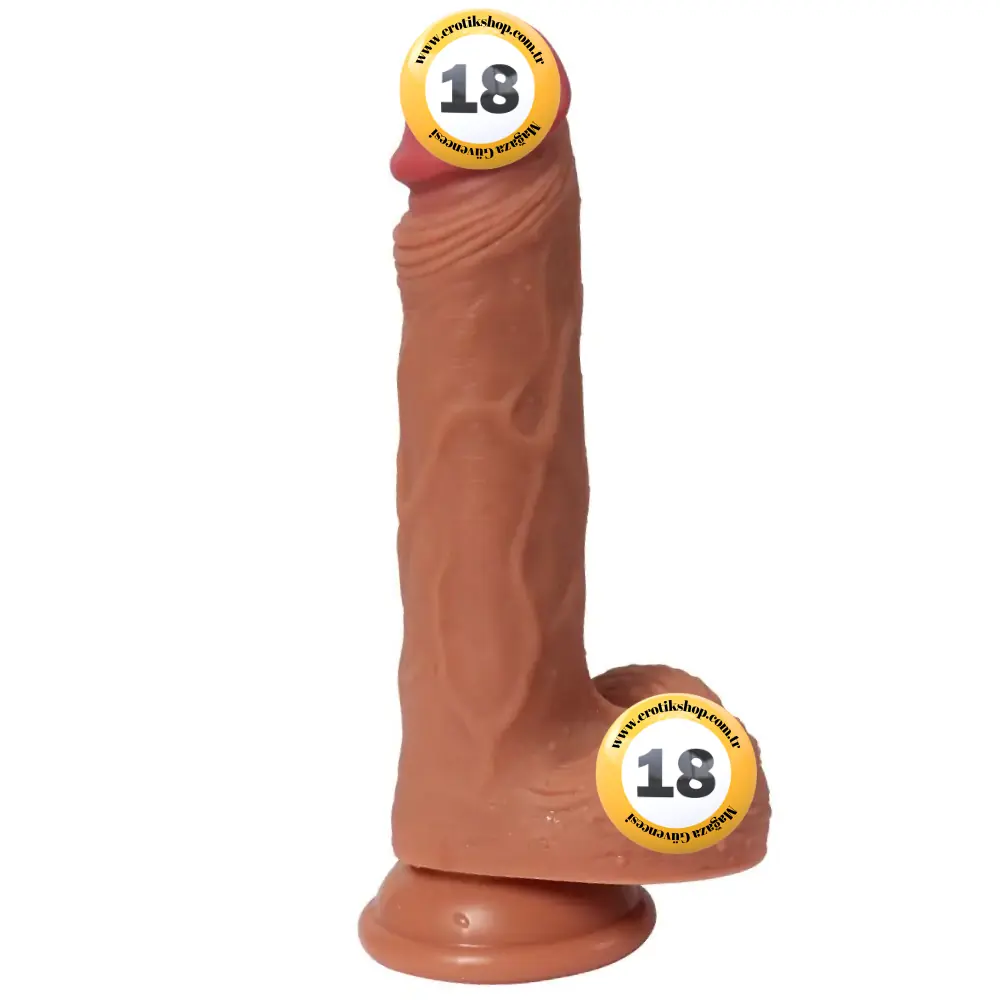 Shequ Dildo Series Victor Natural Doku 20 Cm Realistik Penis