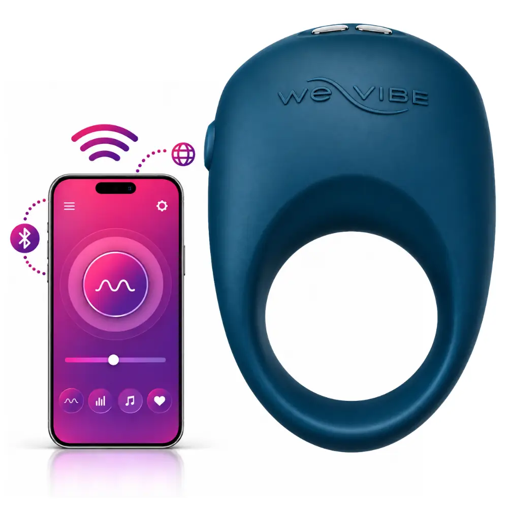 We-Vibe Pivot 2 Uygulama Kontrollü Şarj Edilebilir Titreşimli Penis Halkası