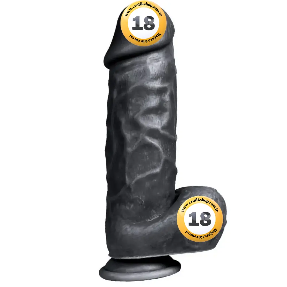 Xise Dildo Series X-Men Flexible Kalın Realistik Penis XS-WBC10011-Black