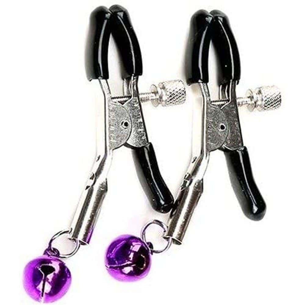 The Fetish Breast Clamp Ayarlanabilir Zilli Göğüs Ucu Klipsi