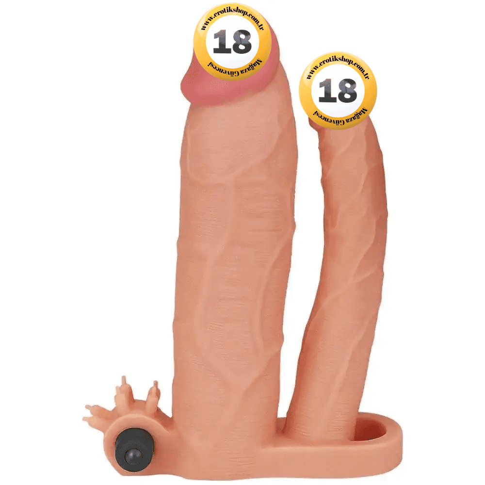 Lovetoy Pleasure X-Tender Çift Taraflı Titreşimli Penis Kılıfı LV314102