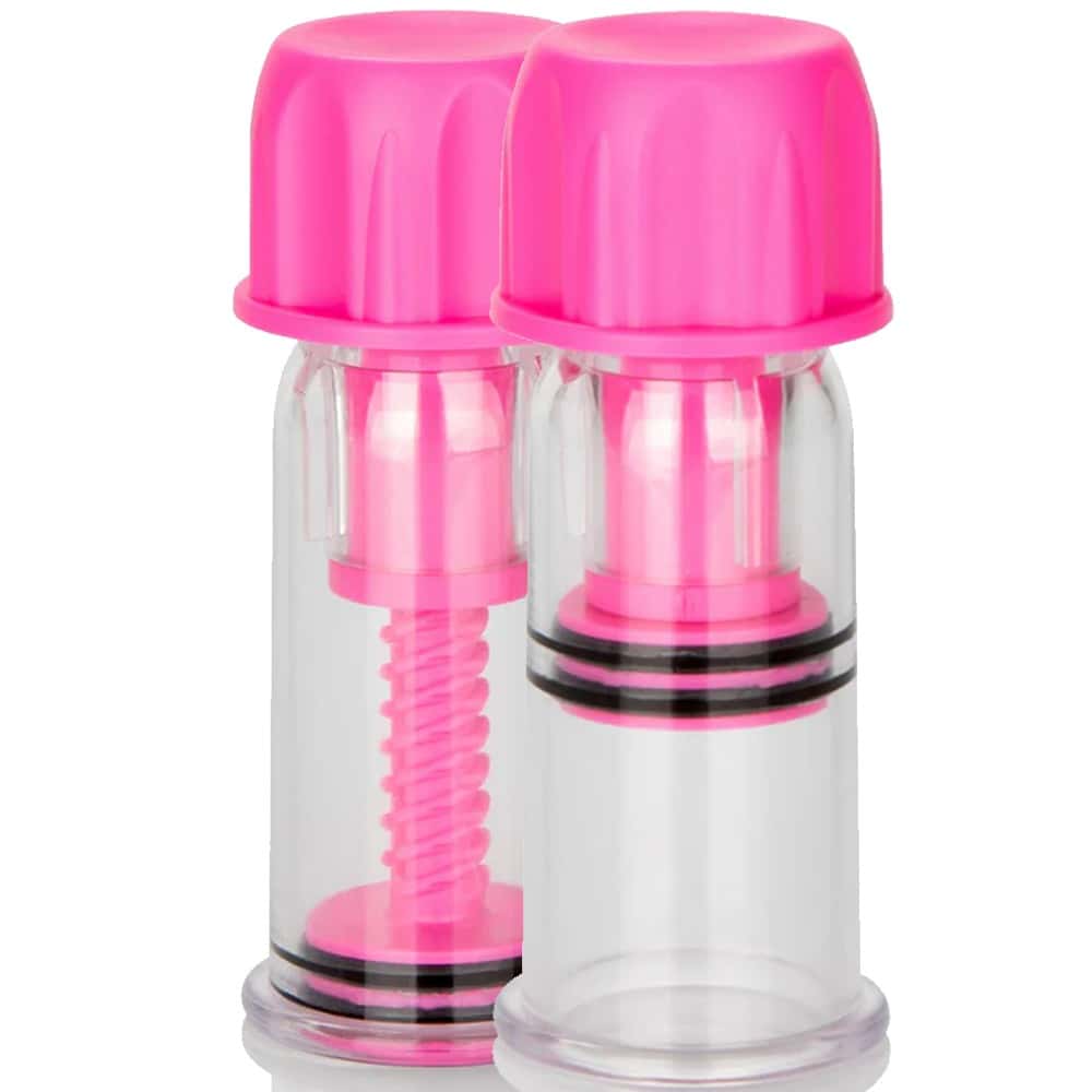 Calexotics Vacuum Twist Suckers Göğüs ucu Sıkıştırıcı