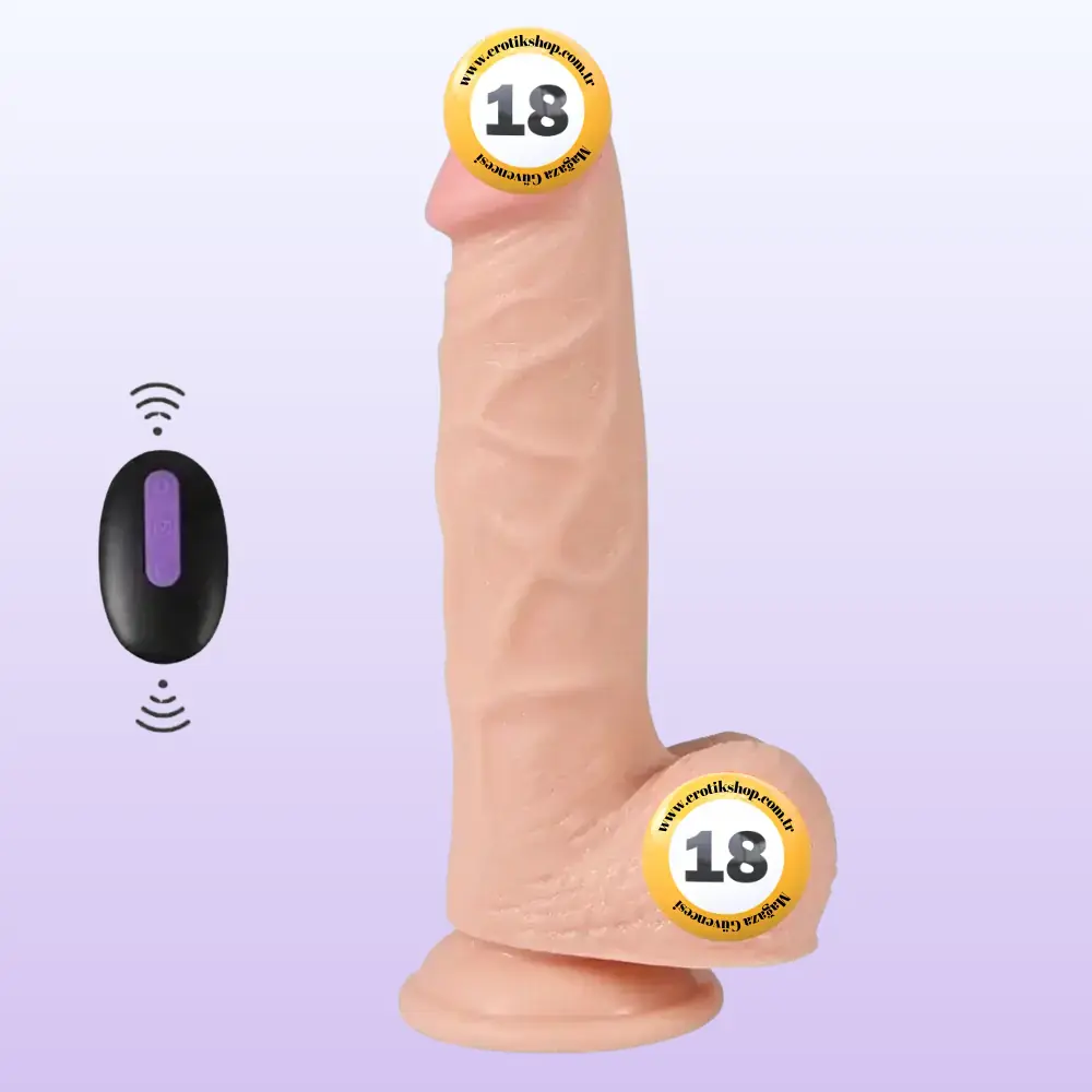 Shequ Dildo Series Hans 20 Mod Titreşimli Realistik Penis