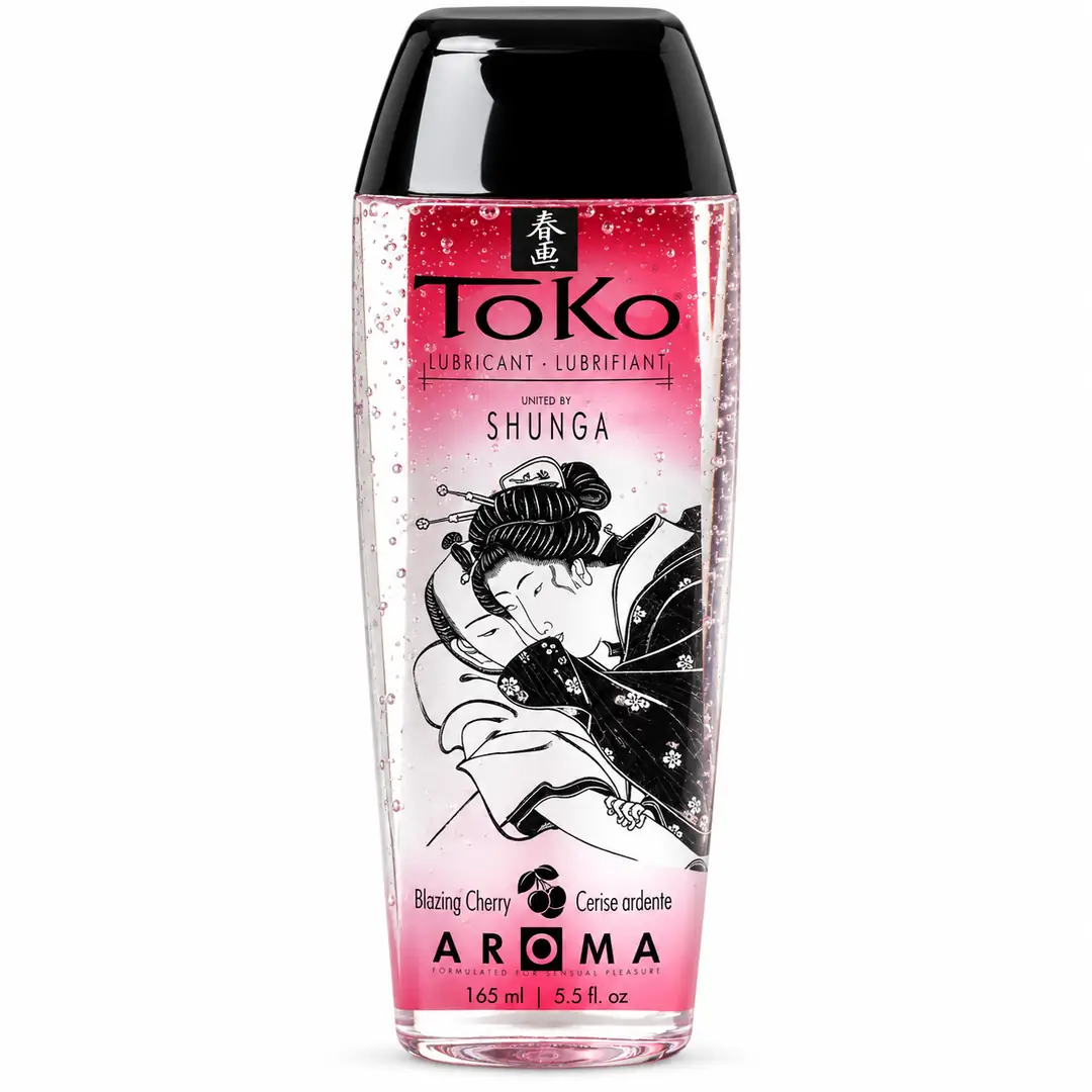 Shunga Toko Aroma Lubricant Gel Kiraz Aromalı Kayganlaştırıcı Jel 165 Ml.