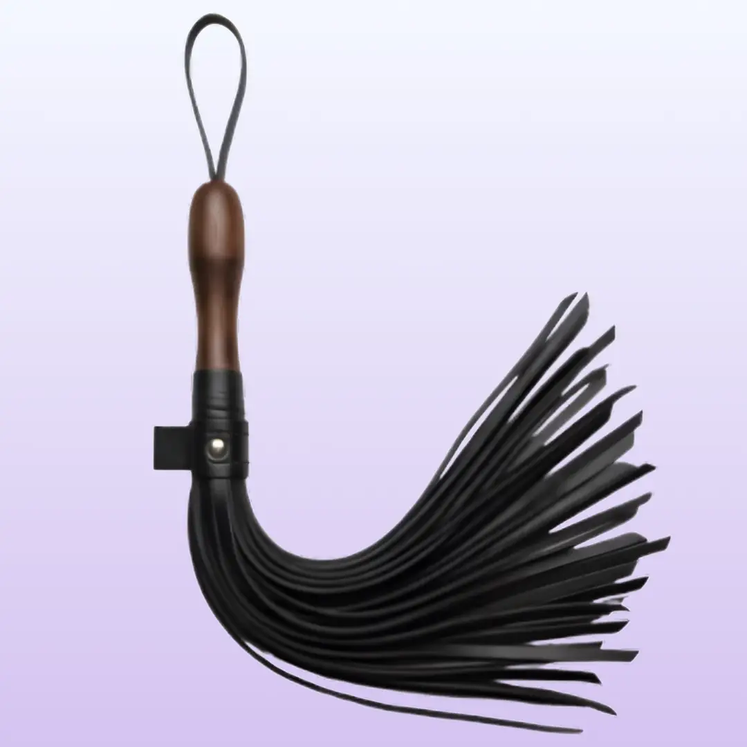 The Fetish Fantasy Series Whip Fetiş Kırbaç-Siyah