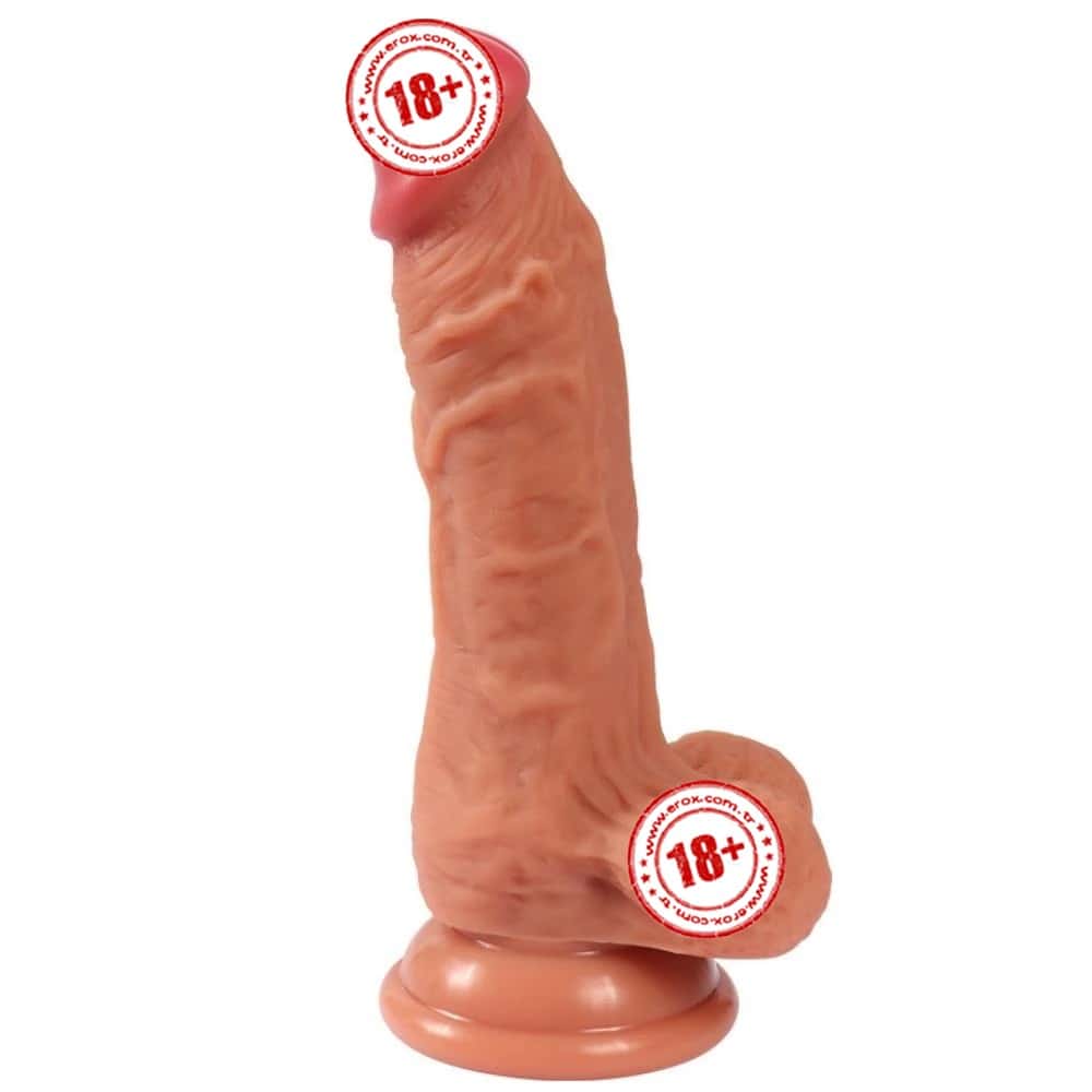Xise Dildo Series Leilong Natural Doku 17 Cm Realistik Penis