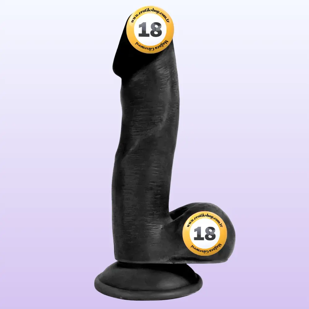 Xise Dildo Series Cholas 17 cm Realistik Zenci Penis XS-WBC10026-Black