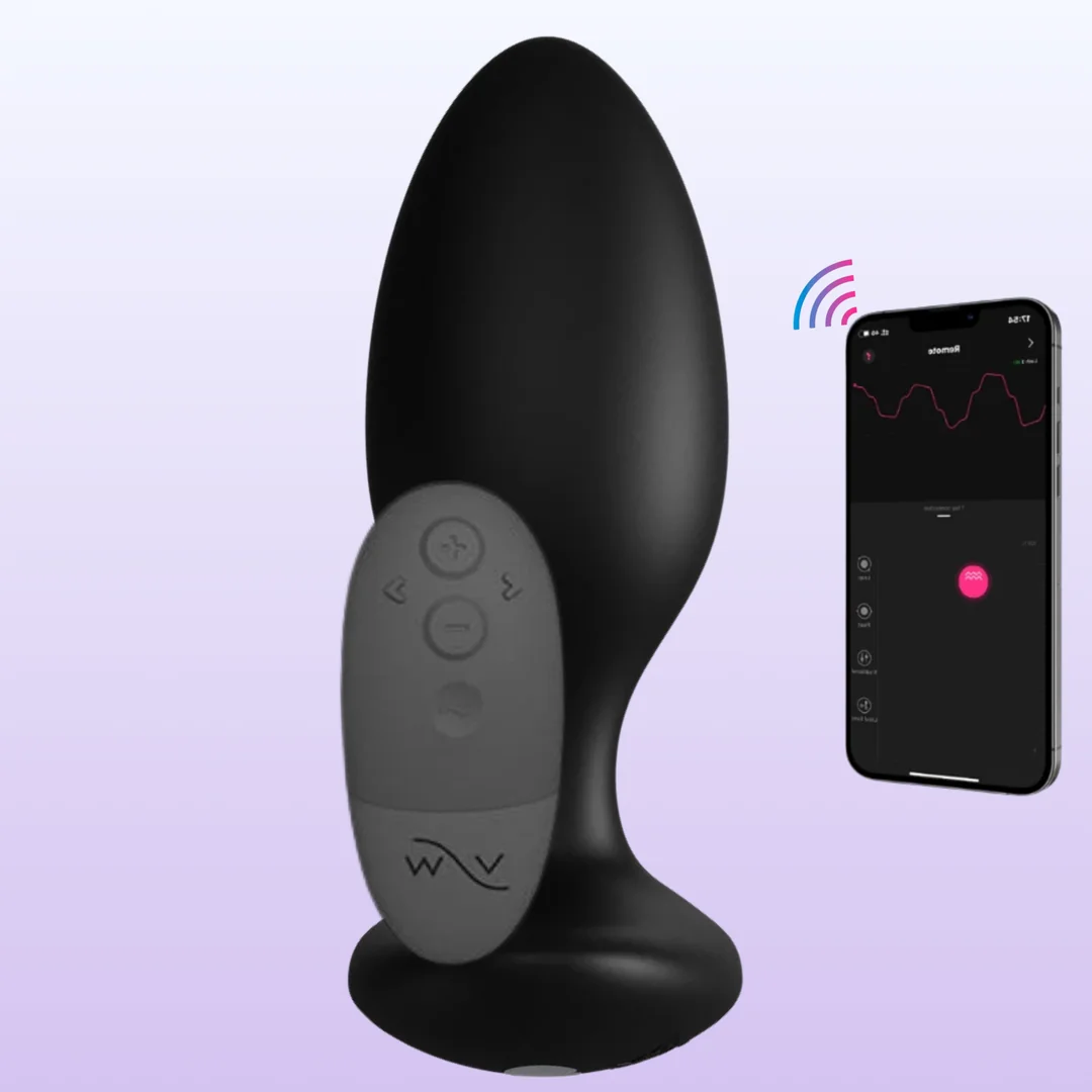 We-Vibe Ditto+ Telefon Kontrollü Uzaktan Kumandalı Anal Plug Vibratör - Black