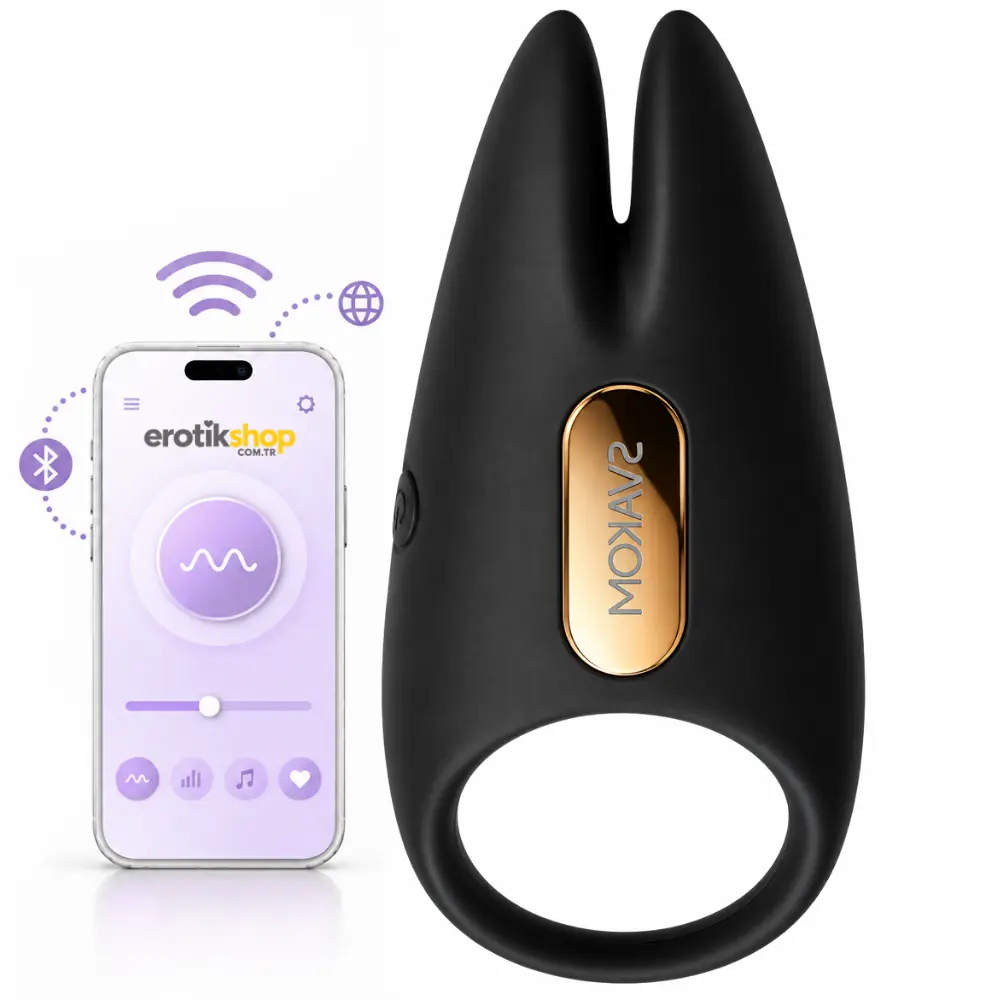 Svakom Winni 2 Uzaktan Kumandalı Telefon Kontrollü Penis Halkası