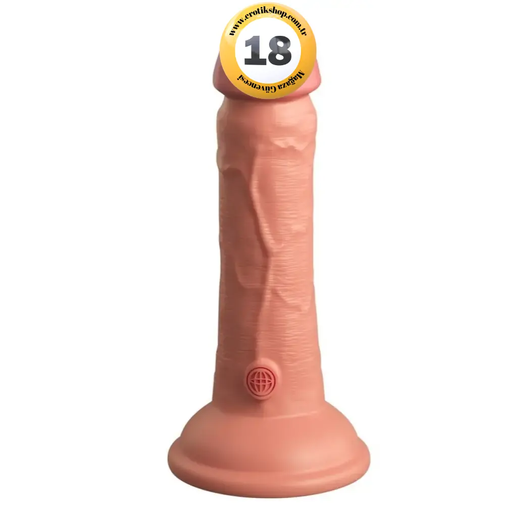 Pipedream King Cock Elite 15 Cm Dual Density Silicone Cock Realistik Penis - Flesh