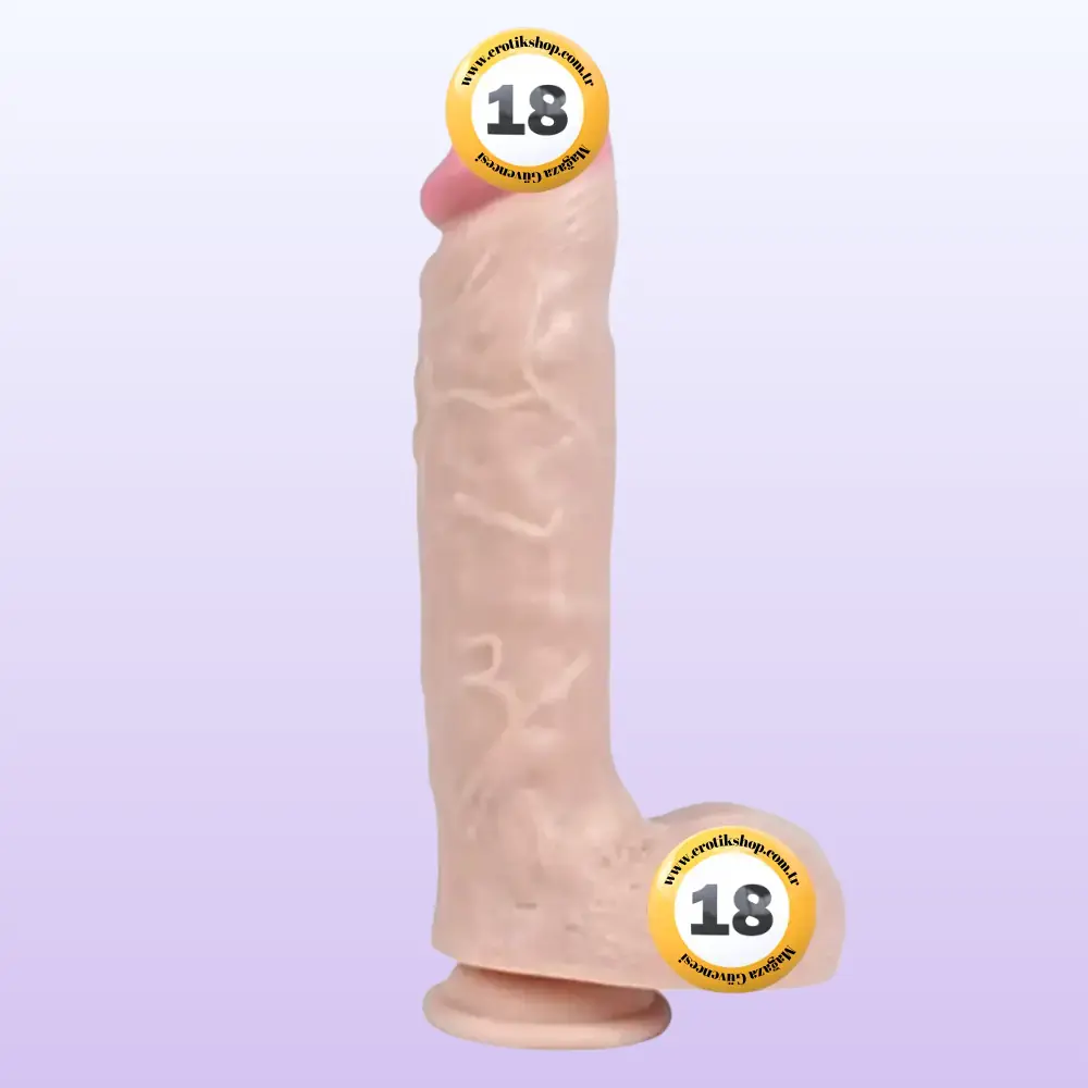 Xise Dildo Series Spartacus 24 cm Realistik Penis XS-WBC10003-Flesh