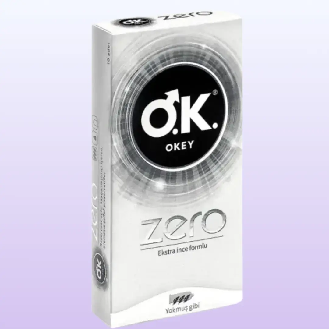 Okey Zero Ekstra İnce 5'li Paket Prezervatif Kondom
