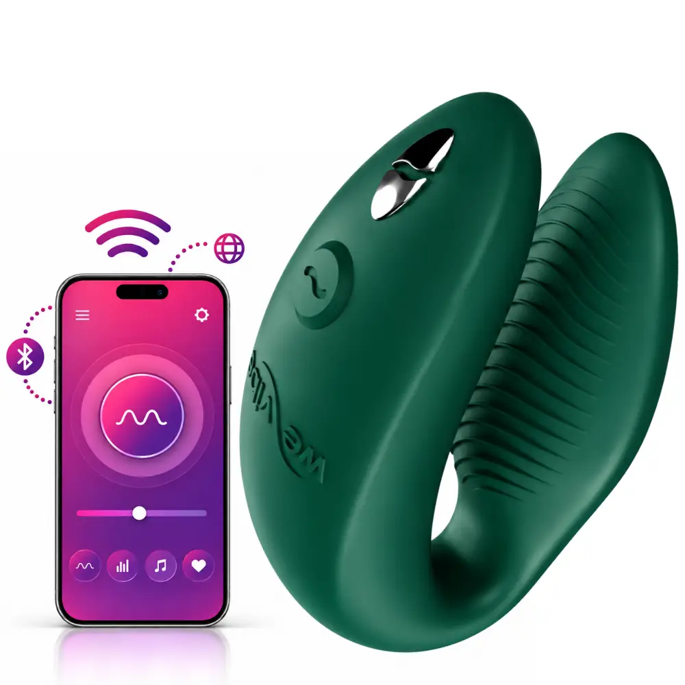 We-Vibe Sync 2 Telefon Kontrollü Uzaktan Kumandalı Couples Vibratör - Green