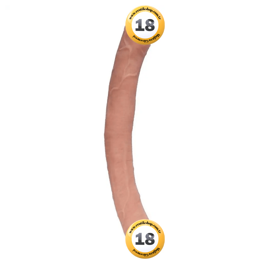 Shequ Dildo Series Elvis 30 Cm Çift Taraflı Realistik Penis