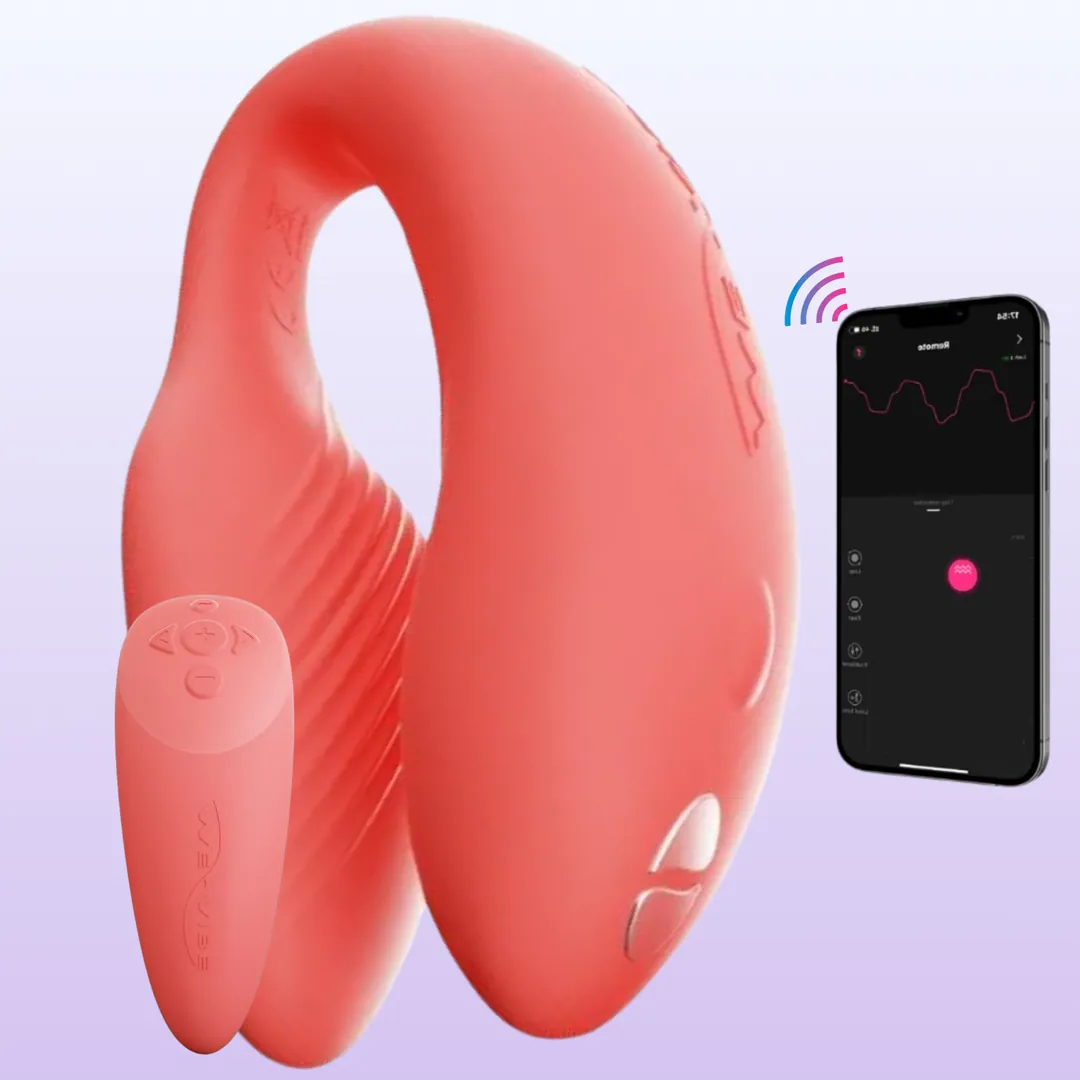 We-Vibe Chorus Çiftlere Özel Telefon Kontrollü Vibratör - Turuncu