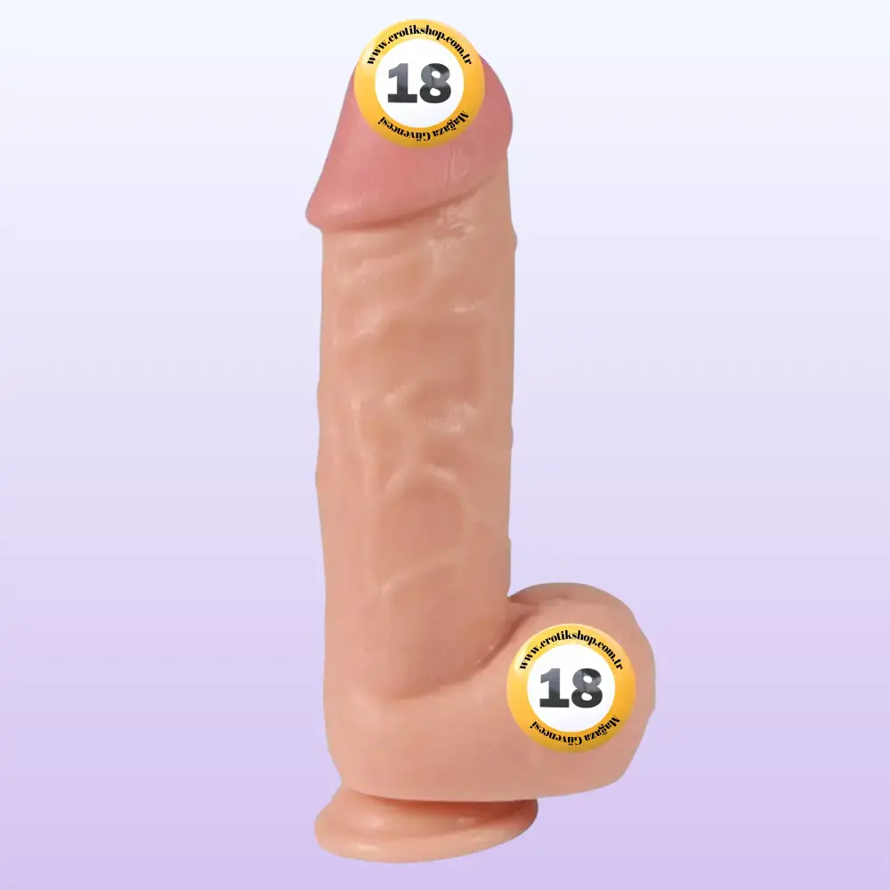 Xise Dildo Series X-Men Flexible Kalın Realistik Penis XS-WBC10011-Flesh