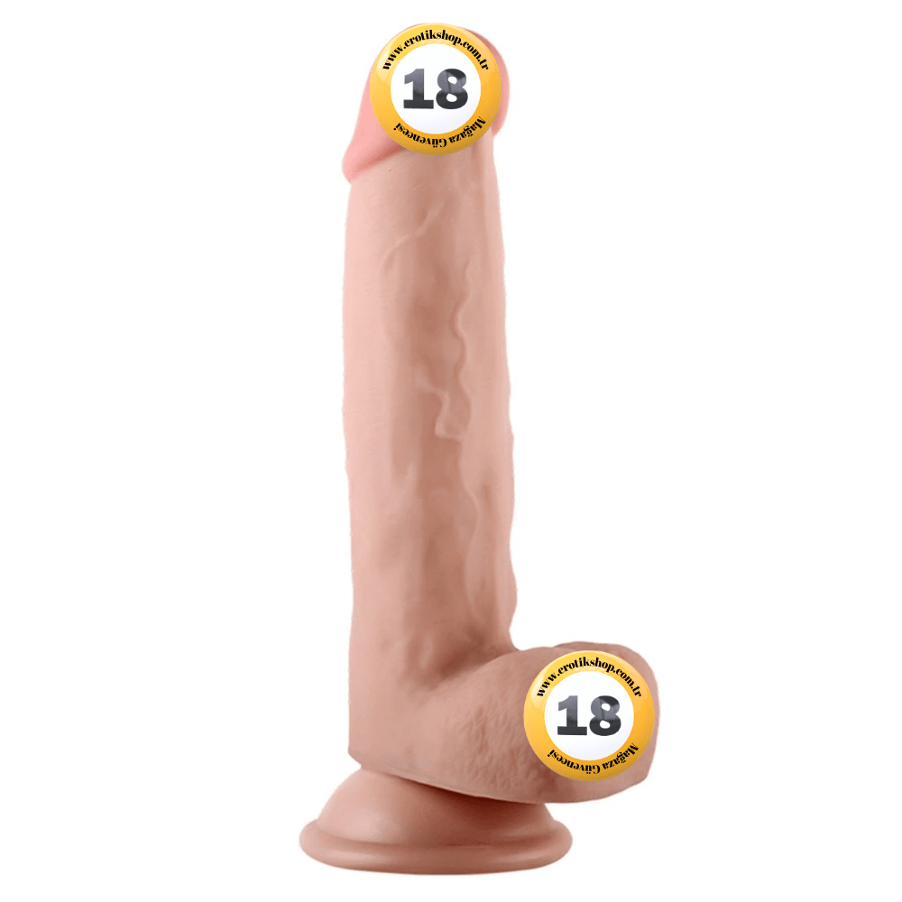 Lovetoy Sliding Skin Hareketli Deri Özellikli 20 Cm Realistik Penis
