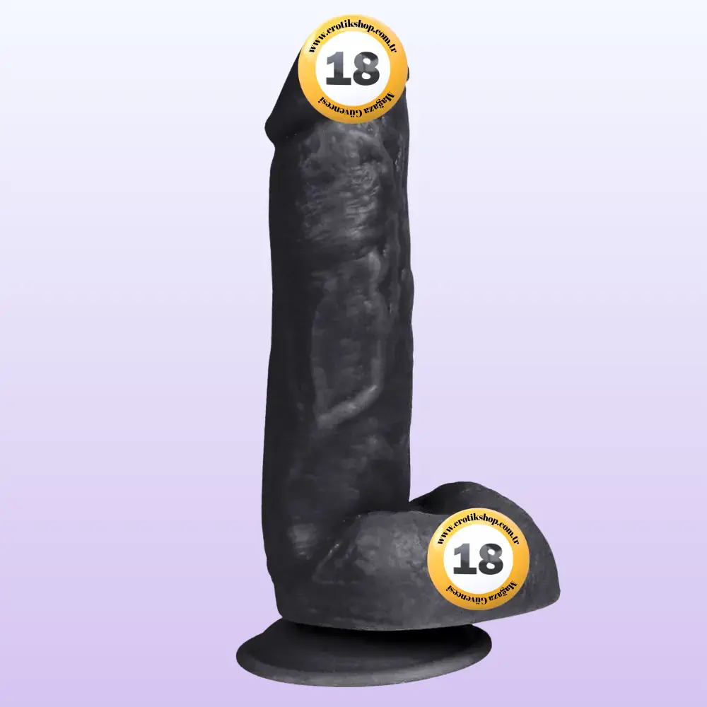 Xise Dildo Series Kassadin 18 cm Realistik Penis XS-WBC10029-Black