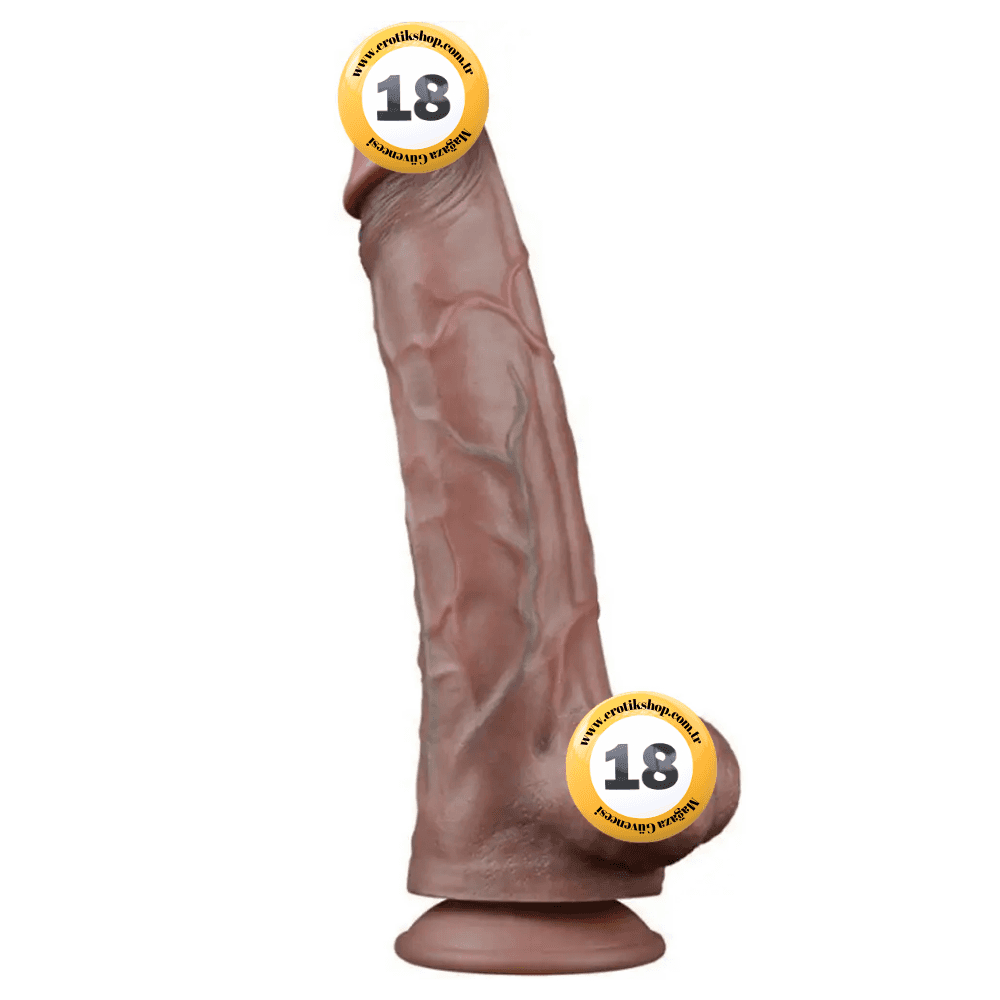 Lovetoy Dual Layered Platinum Silicone Cock 29.5 Cm Büyük Realistik Penis
