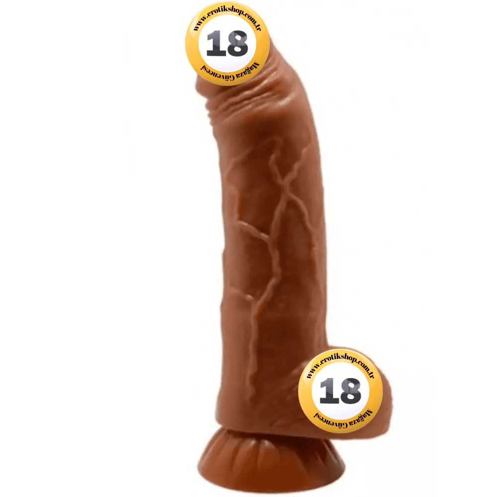 Baile Aktif Deri Özellikli Gerçek Ten Dokusu Dildo BW-008102N