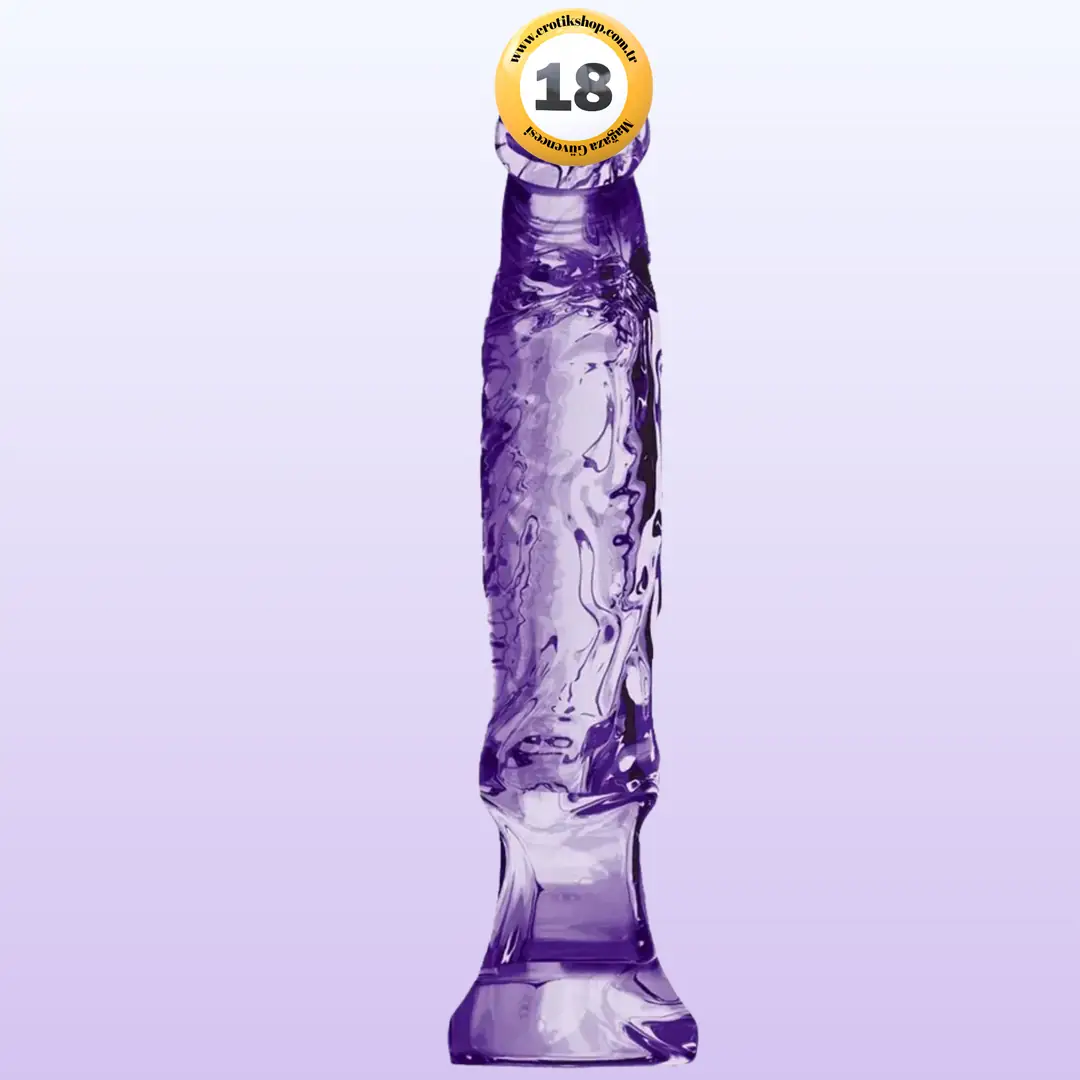 ToyJoy Anal Starter Dick Mor Vajinal ve Anal Jel Doku Penis 16 Cm.
