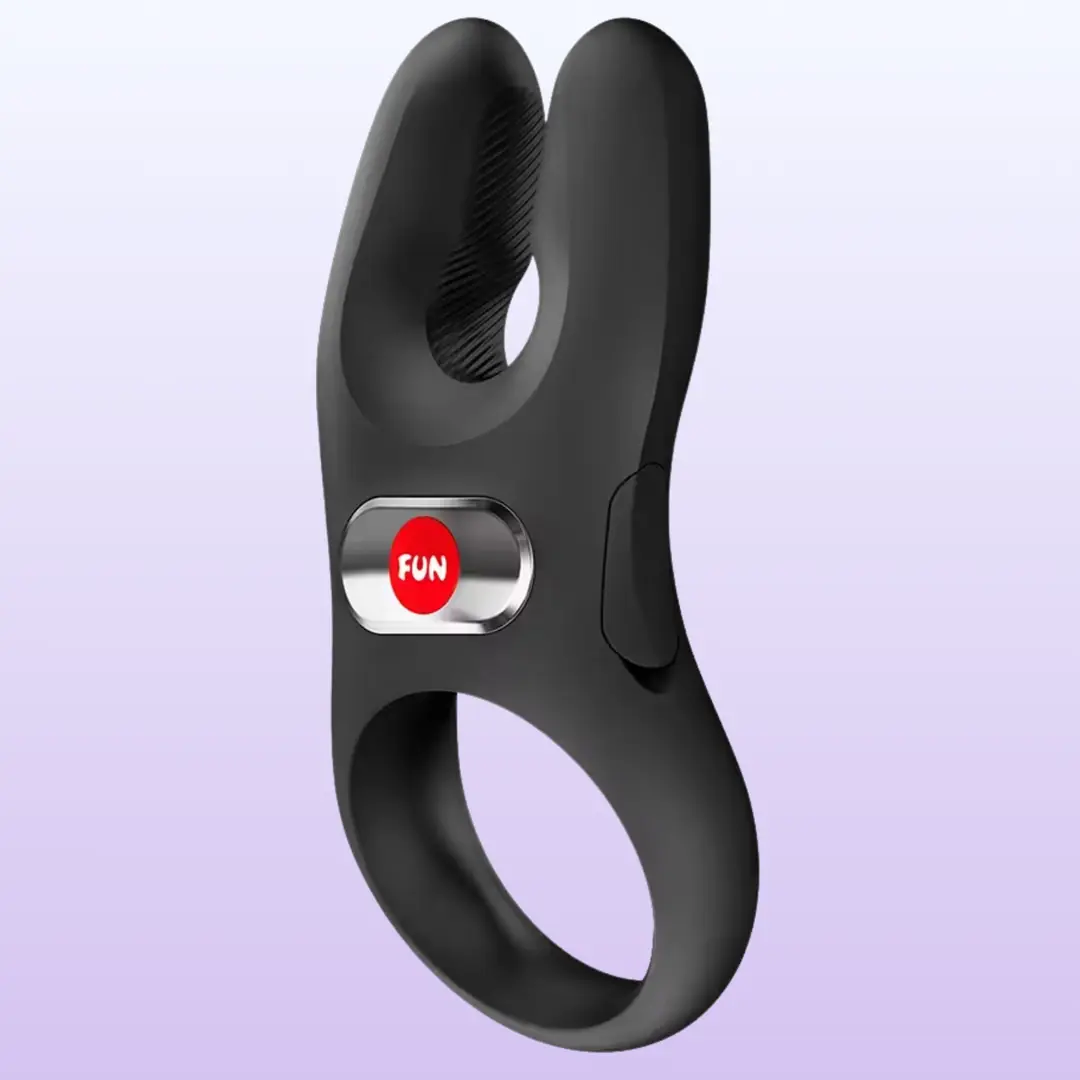 Fun Factory Nös Pro Cock Ring Şarj Edilebilir Penis Halkası - Black