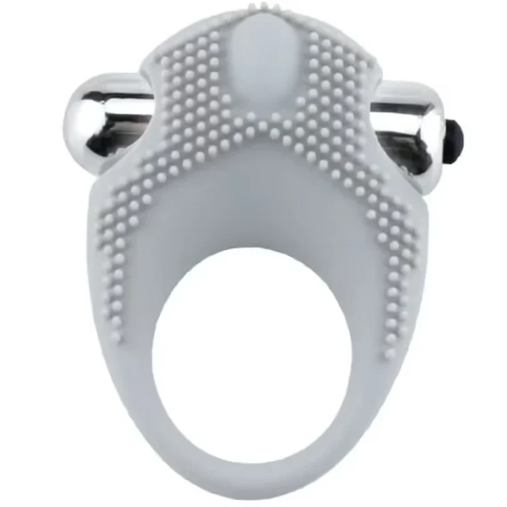 The Cock Ring Love Ring Klitoral Titreşimli Penis Halkası-White