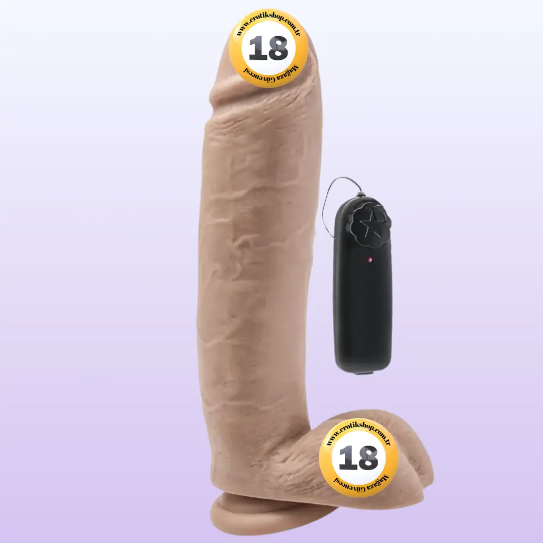 ToyJoy Get Real Büyük Titreşimli Realistik Penis 25 Cm.