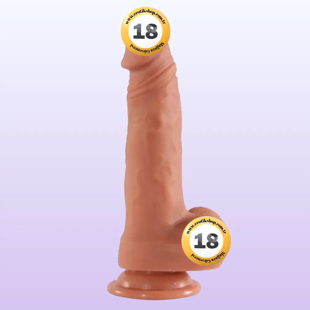 Shequ Dildo Series Evan 19.5 Cm Realistik Penis