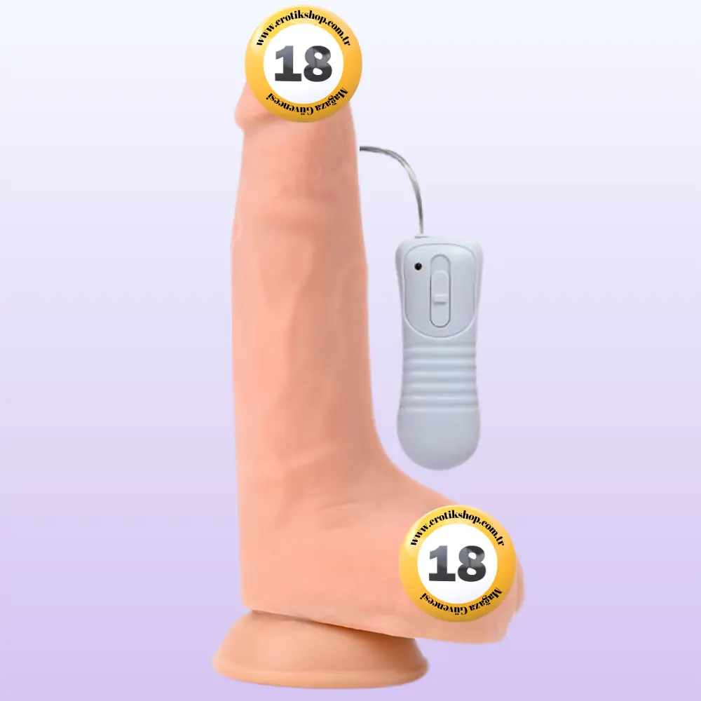 The Dildo Bendable Rotasyonlu ve Titreşimli Realistik Vibratör