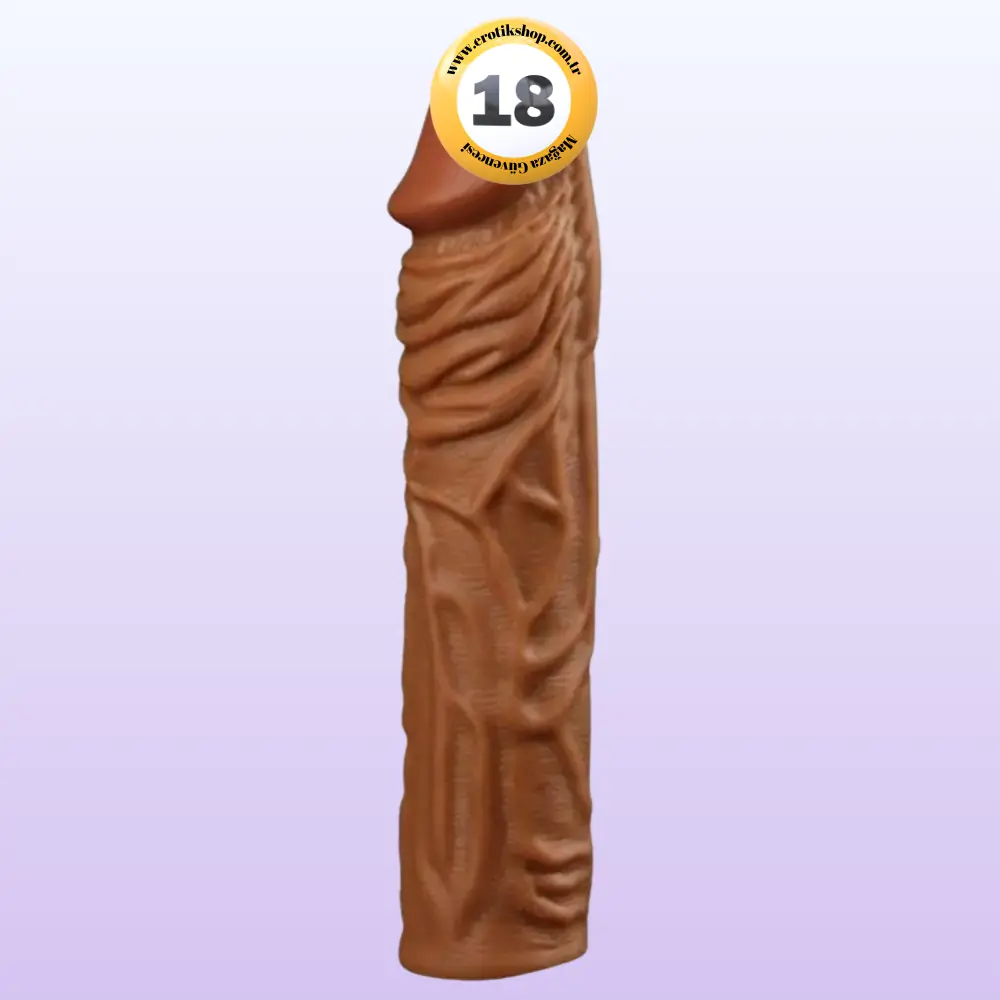 The Penis Sleeve Mega Aftio Yumuşak Realistik Penis Kılıfı