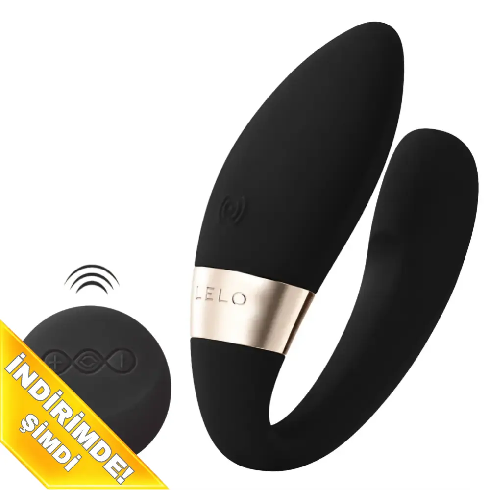 Lelo Tiani 2 Şarj Edilebilir Çiftlere Özel Partner Vibratör-Black