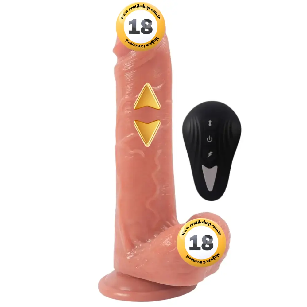 Shequ Harriet 20.5 Cm İleri Geri Hareketli Realistik Penis
