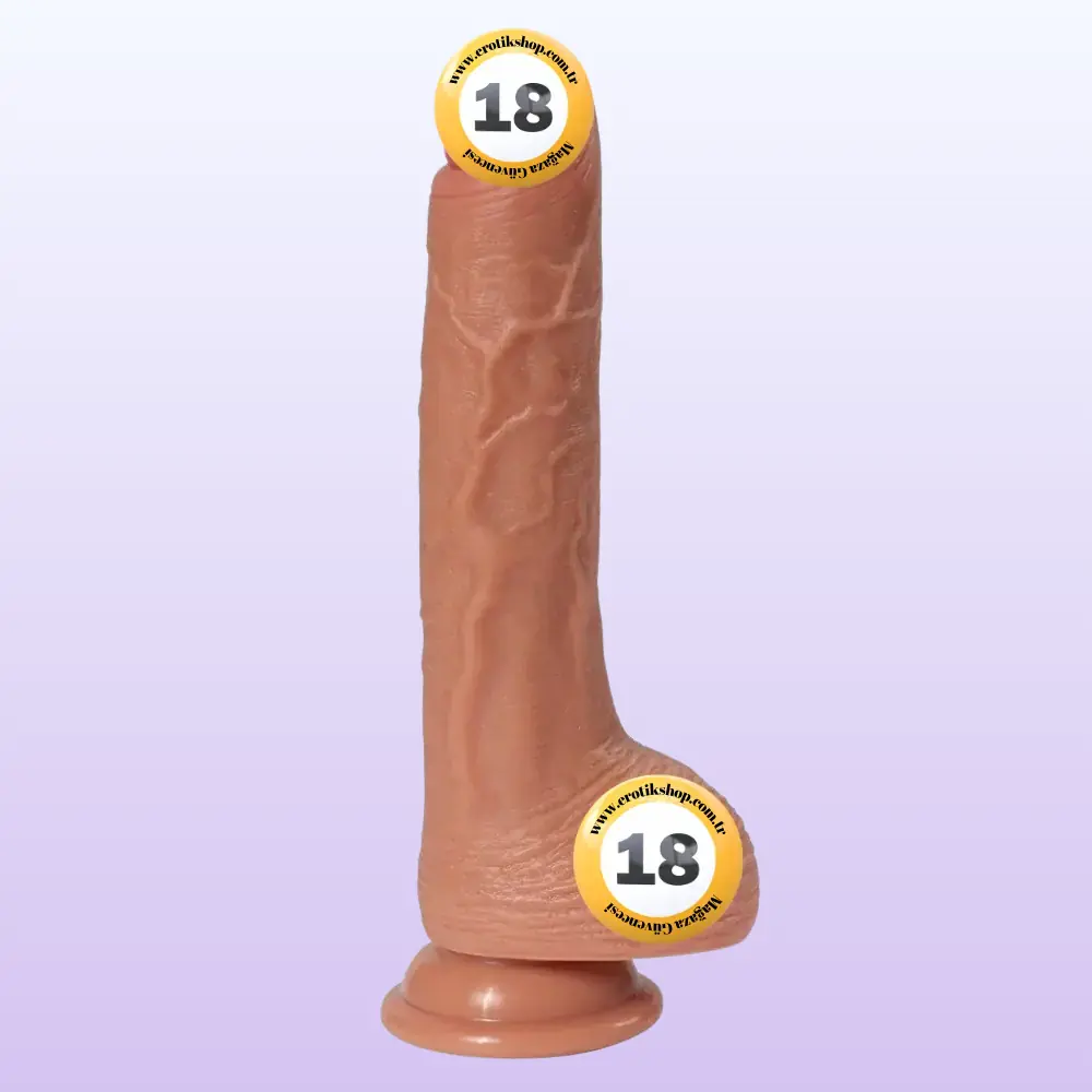 Shequ Dildo Series Harding Natural Doku 22 Cm Realistik Penis