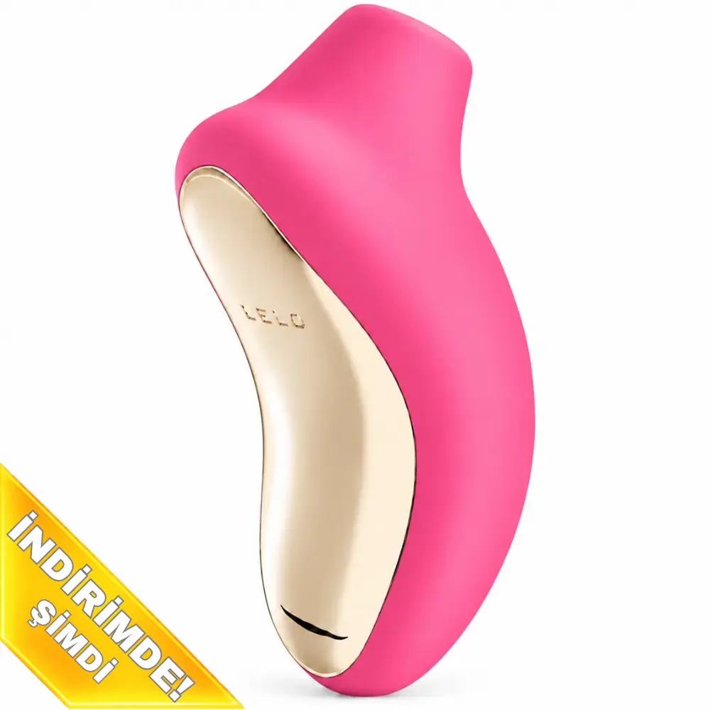 Lelo Sona Sonic Clitoral Massager Emiş Güçlü Vibratör-Cerise
