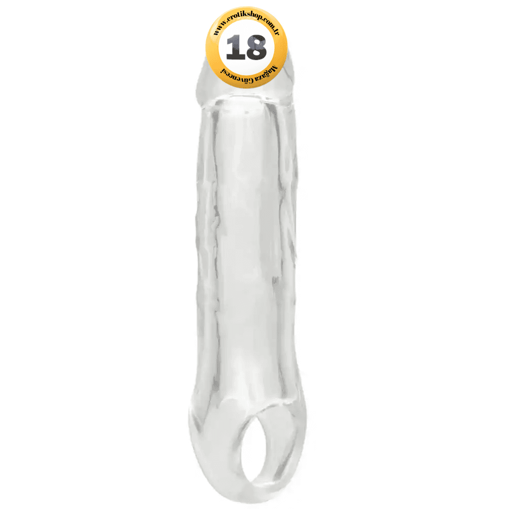 Calexotics Clear Extension 3.75 Cm Uzatmalı Şeffaf Penis Kılıfı