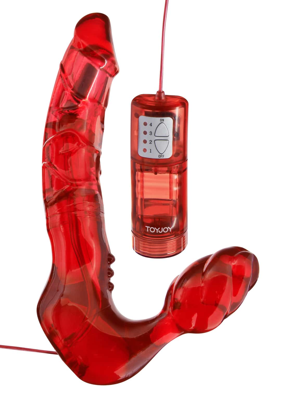 ToyJoy Titreşimli Double Strapless Dildo