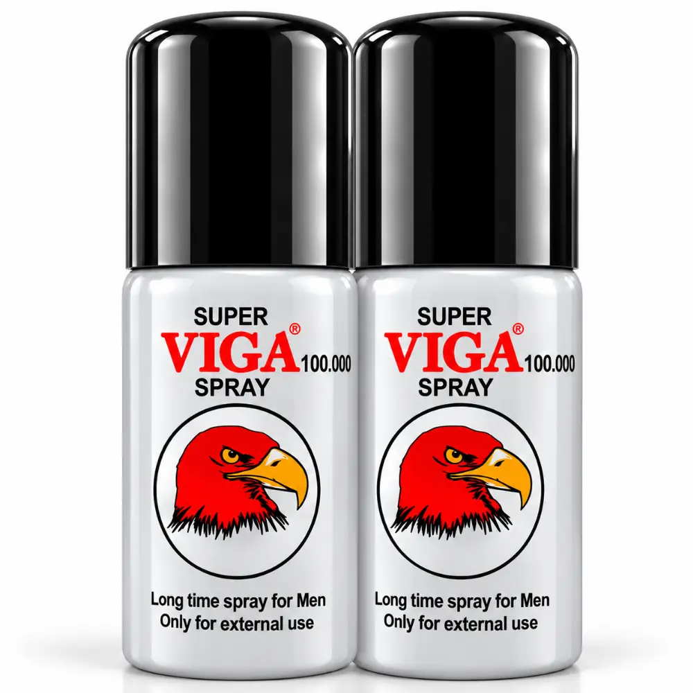 Süper Viga 100.000 Erkeklere Özel E Vitaminli Penis Spreyi 2'li Paket