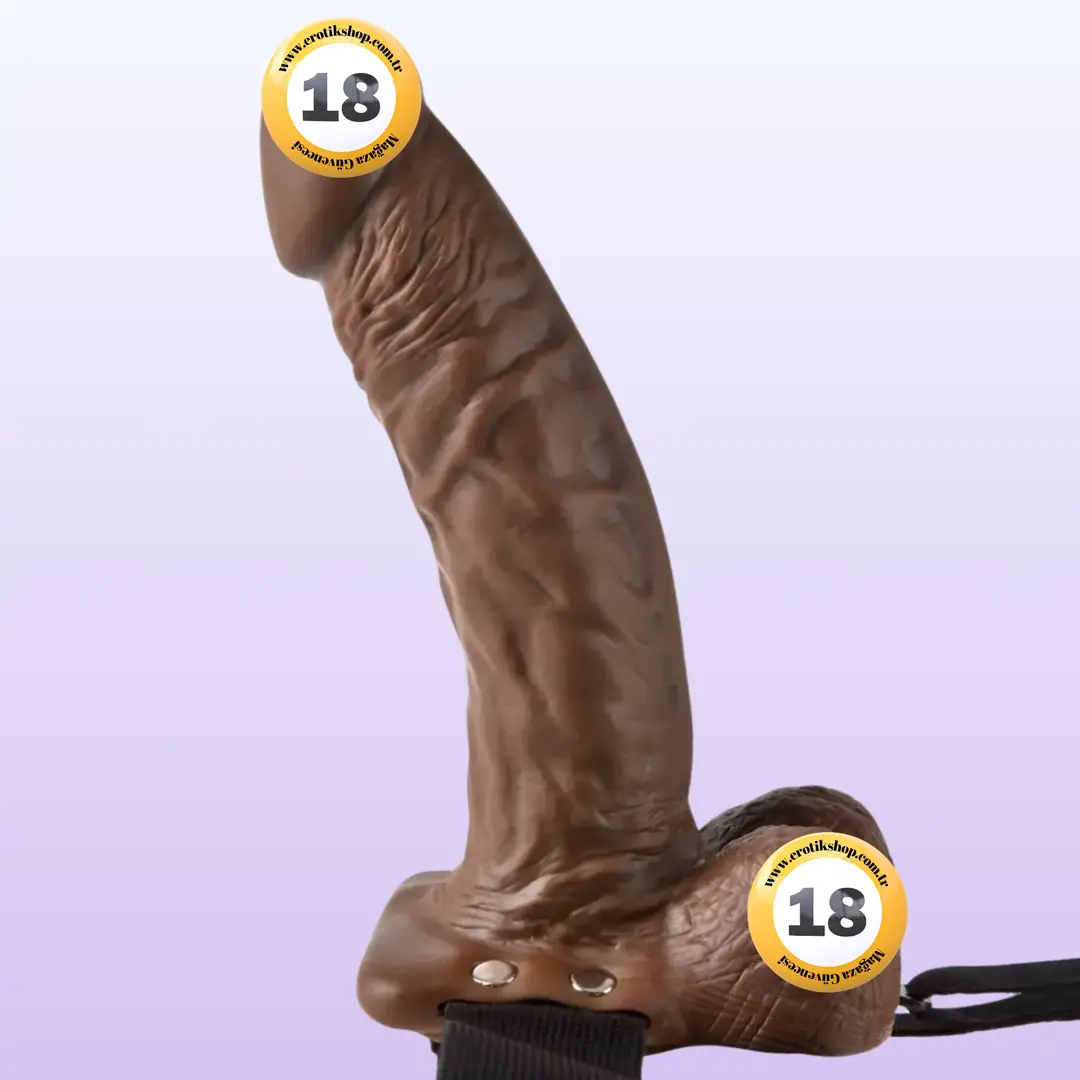 Fetish Fantasy Series Hollow Strap-On 19 Cm İçi Boş Kemerli Penis