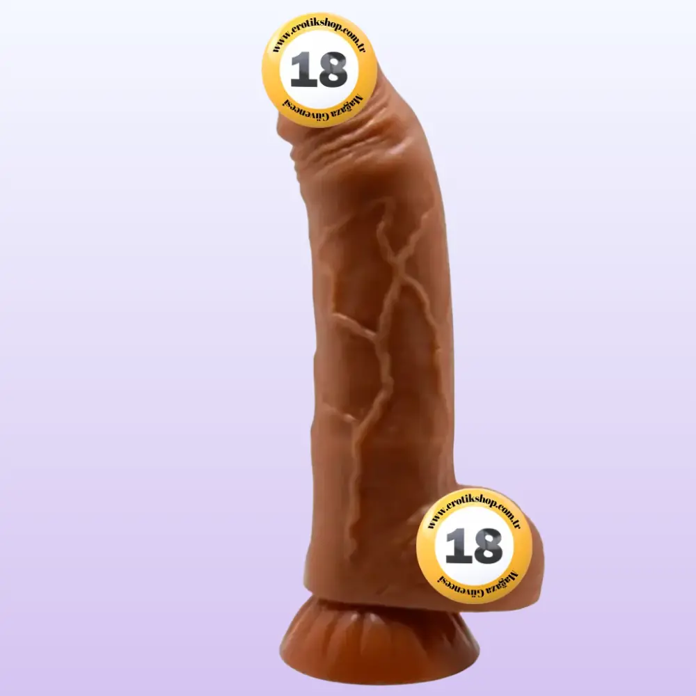 Baile Aktif Deri Özellikli Gerçek Ten Dokusu Dildo BW-008102N