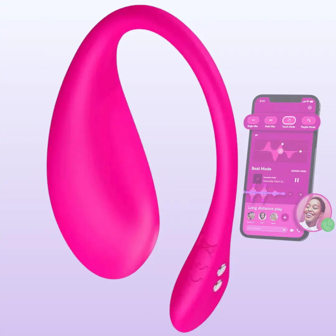 Lovense Lush 3 Telefon ve Tablet Kontrollü Giyilebilir Vibratör
