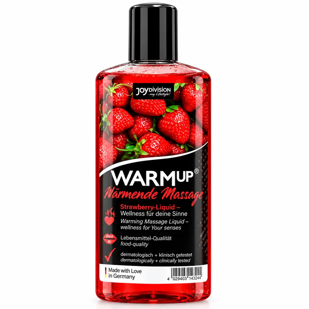 Joy Division WarmUp Çilek Aromalı Kayganlaştırıcı Jel 150 ml.