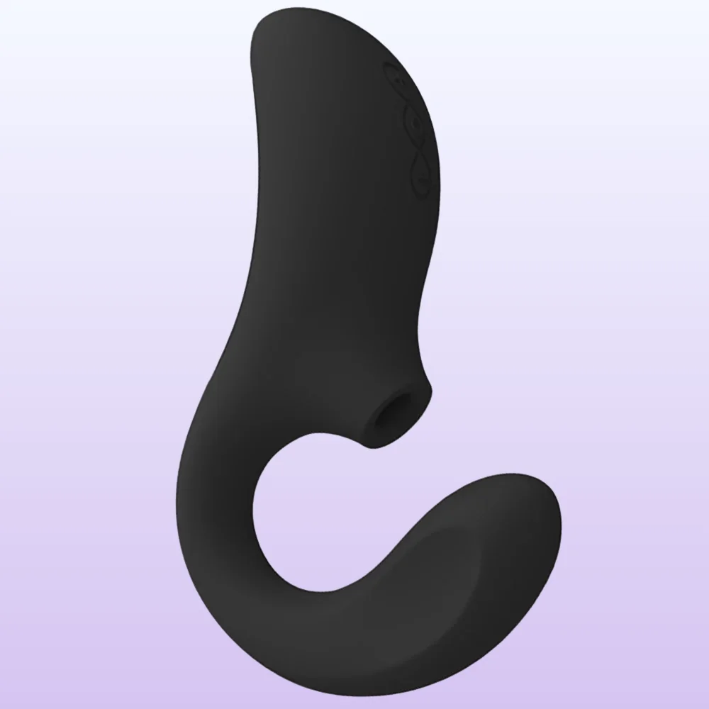 Lelo Enigma Sonic Clitoral Air Stimulator Black Emiş Güçlü Vibratör