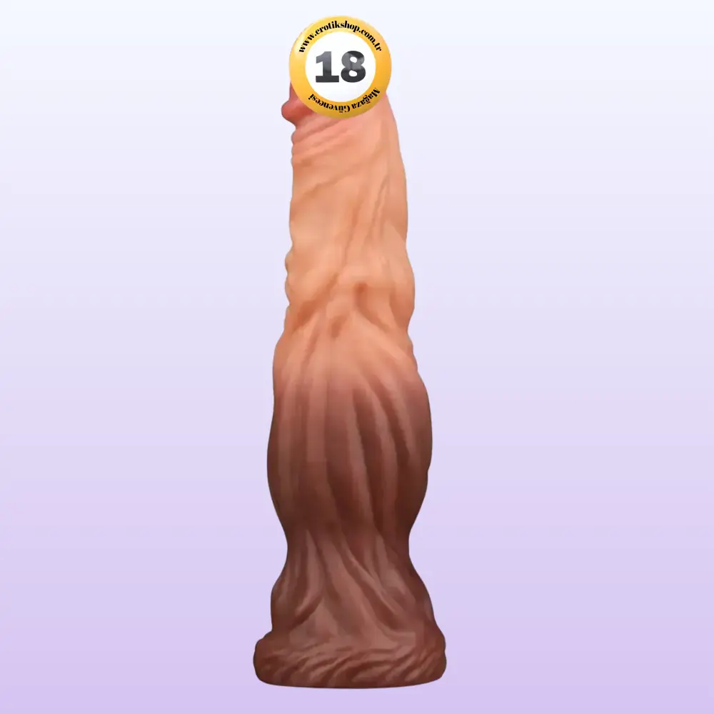 Lovetoy Dual Layered Platinum Silicone 24.5 Cm Monster Realistik Dildo