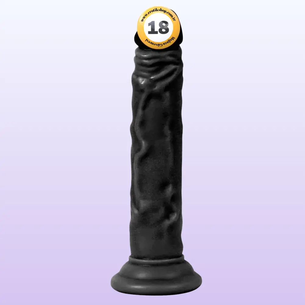 Xise Dildo Series Naturo 18.5 cm Realistik Penis XS-WBC10024-Black